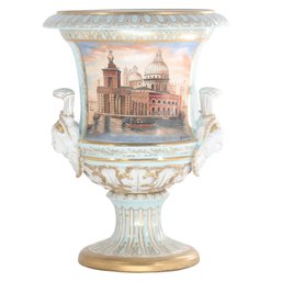 Rococo Style Krater Pot