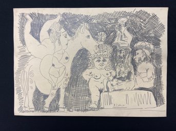 Pablo Picasso, Attributed: Le Cirque