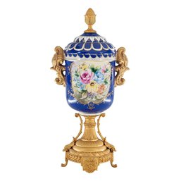 Majestic Elephant Handled Jar: A Blend Of Artistry And Functionality