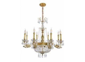 Empire Style Basket Chandelier
