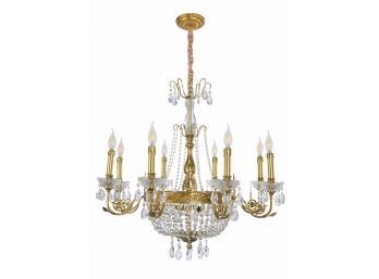 Empire Style Basket Chandelier