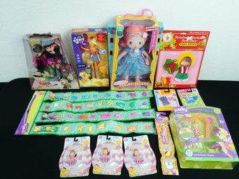 Mixed Doll & Accessories Lot - My Little Pony, Polly Pocket And More!