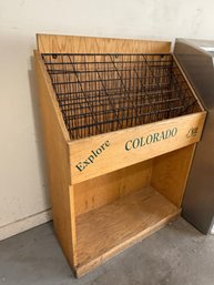 Tourism Brochure Display Rack