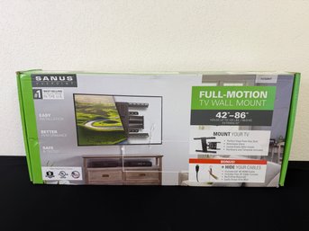 (Lot A) Sanus Vuepoint Full-Motion TV Wall Mount 42'-86'