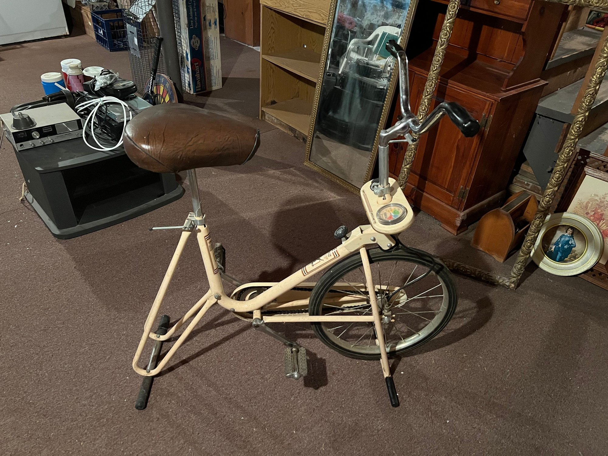 Vintage Schwinn Exercise Exercycle Bike Vintage Vintage Schwinn
