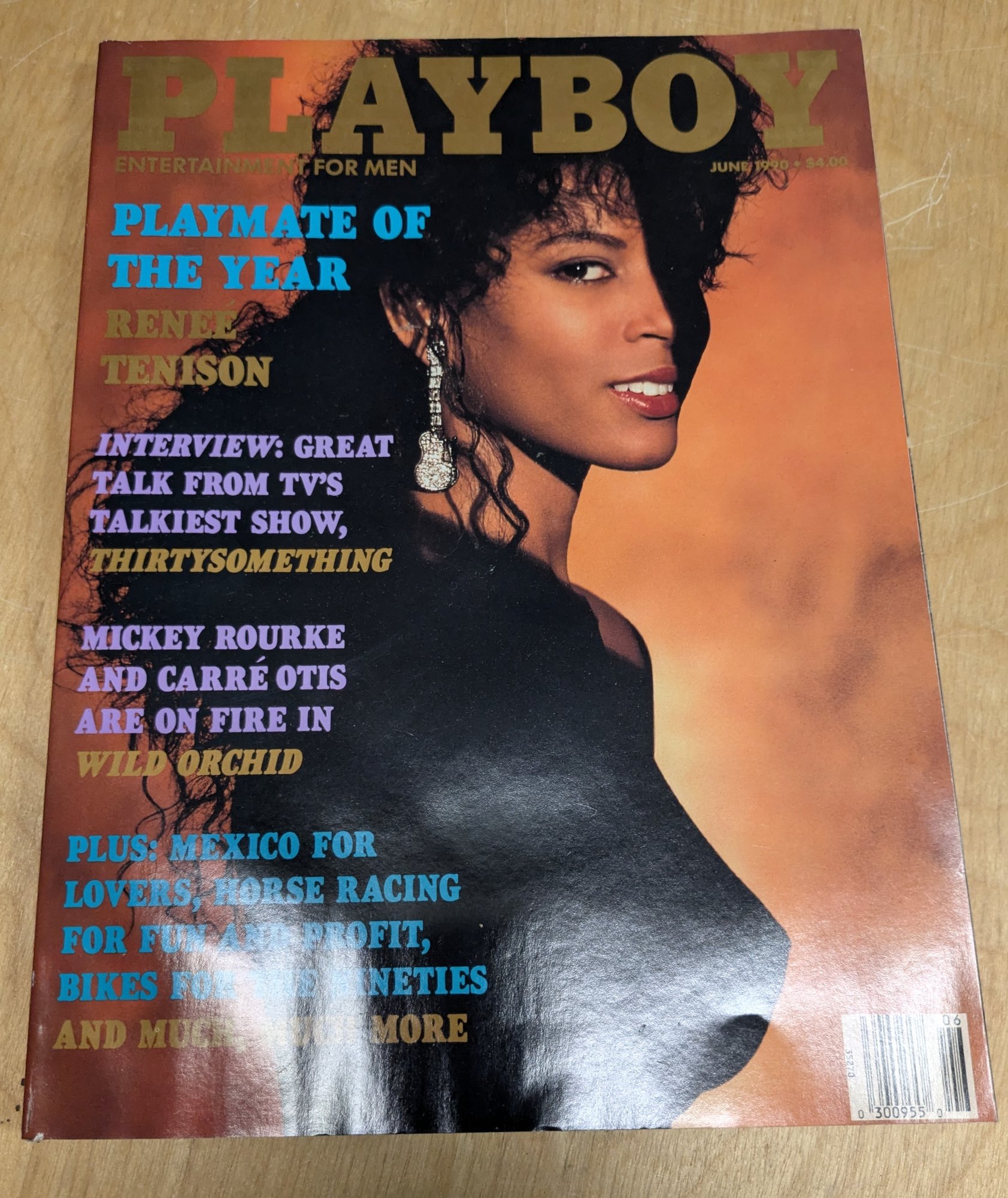 Playboy - June 1990 - Playmate Of The Year Renee Tenison #5883 | Auctionninja.com