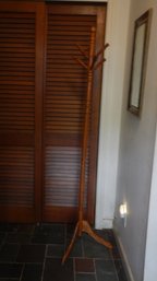 Wood Coat Rack