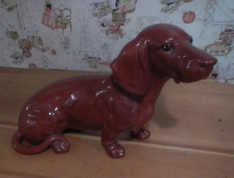Ceramic Dachshund Weiner Dog