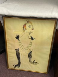 TOULOUSE-LAUTREC Print In Frame