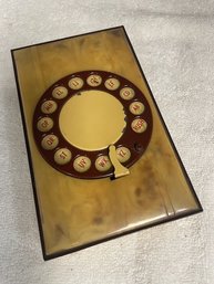 Vintage BATES DIALIST Model 'L' Bakelite Rotary Desk Directory