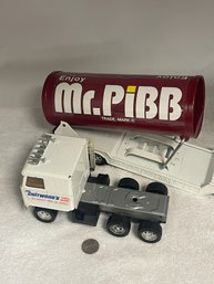 Vintage Ertl 'Joie Chitwood Mr. Pibb Thrill Show' Truck - Metal W/ Some Plastic Parts