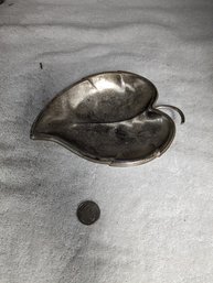 Silver Plated Leaf Plate