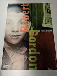 Robert Gordon 'the New Album' Promo Poster - Llist Records