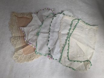 Lot Of 6 Multicolored Hankies