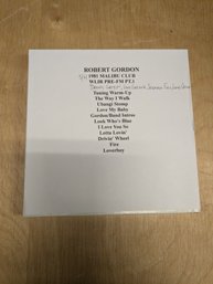 Robert Gordon 1981 Malibu Club - Reel To Reel