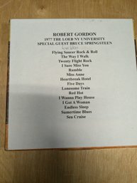 Robert Gordon 1977 The Loeb NY University With BRUCE SPRINGSTEEN - Reel To Reel