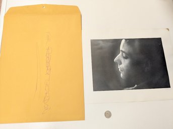 Small Portrait Of Robert Gordon COMES WITH ENVALOPE TO ROBERT