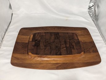 Raised Wooden Platter