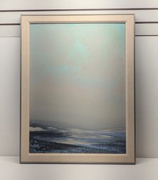 Galen Garwood Art Piece: Numberless Stretch Of Sound 1982 Oil On Paper From The Foster White Gallery