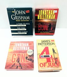 Audio Books: Gresham, Patterson & Kellerman - 4 Book Lot