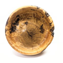 Hardwood Burl Wooden Bowl, Artesian Turned Unique - Local Pick-up
