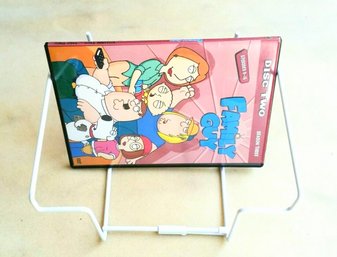 Slat Wall DVD Holder Wire Rack Display Holds DVDs Video Games Blu-Rays 20 Pc Lot