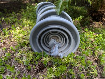 Vintage Ceramic Insulator For Fountains, Birdbaths Or Yard Decor! Local Pick-up