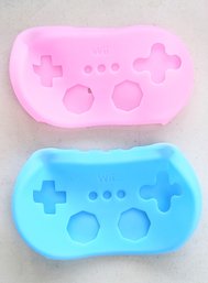 Nintendo Wii U Silicone Full Game Pad Protection Covers - 2 Colors - 2 Sleeves - Bulk Lot
