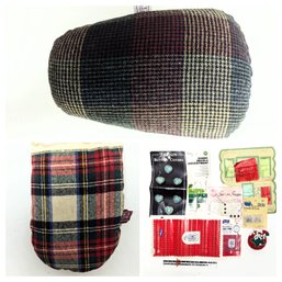 Vintage Dritz Dressmaker's Ham & Vintage Dritz Tailors Sewing Mit & Notions - Group 4