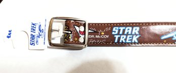 Lot 51 Star Trek Kid's Belt, Approximately 27' Overall Length - Unused On Hang Tag, As Shown