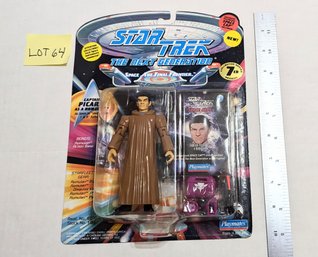 Lot 64 Star Trek Capt Jean-luc Picard Figure As A Romulan - Sealed