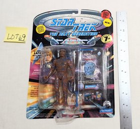 Lot 69 Star Trek LCDR La Forge Figure As A Tarchannen III Alien - Sealed