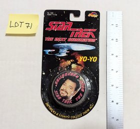 Lot 71 Star Trek Next Generation Riker Yo-Yo By Spectra Star - Sealed