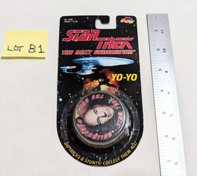 Lot 81 Star Trek The Next Generation Jean-Luc Picard Yo-Yo By Spectra Star - Sealed