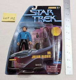 Lot 102 Star Trek Dr. Julian Bashir Figure - Sealed