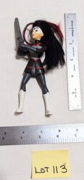Lot 113 DC Comics Super Hero Girls Katana Action Figure With Sword