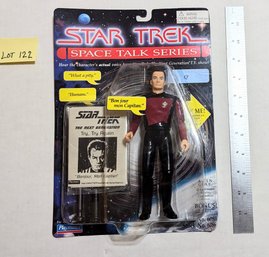 Lot 122 Star Trek 'Q' Space Talk Series Figure - Sealed