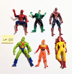 Lot 125 Super Heros & Villain Figures