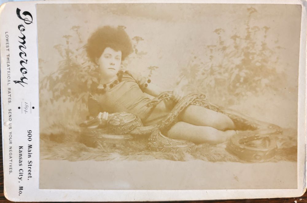 19th Early 20th Century Actress Photoshoot "Armea" By Pomeroy Kansas