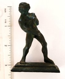Rare Ancient Bronze Dionysus Figure, 146g Lostwax Cast, HellenisticRoman, ExMIT Professor Collection!!