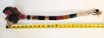 Vintage Mid-20th Century (c. 1920 -1950) Wabanaki/Penobscot Ceremonial Root Club, Weighing 15.5 Oz.!