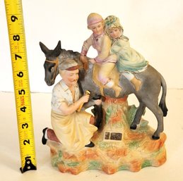 Antique German Bisque Porcelain Figural Group, Likely By TheGebrder Heubachfactory In The Late 19th!