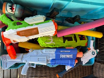 Nerf Guns And Water Toys