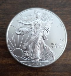 2014 Walking Liberty Dollar Coin. 1oz  .999 Fine Silver
