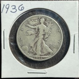 1936 Walking Liberty Silver Half Dollar