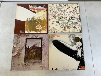 Led Zeppelin I II III And ZOSO Vinyl Records SD19127 SD 7201 SD 7208 Gatefolds