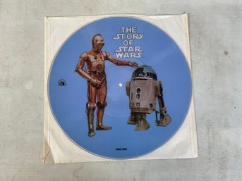 Original 1977 Star Wars Picture Disc Record Twentieth Century Fox