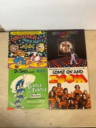 Sesame Street Fever Come On And Zoom Childrens Television Channel 2 PBS Disco Duck Party Dr Seuss Yertle