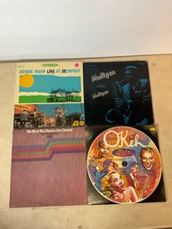 Vintage Jazz Vinyl Gerry  Mulligan Prestige LP 7006 Herbie Mann Okeh Jazz Double Album Set