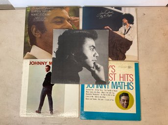 Johnny Mathis Vinyl Records Killing Me Softly Warm CL 1078 Greatest Hits Jane Oilvor Stay The Night